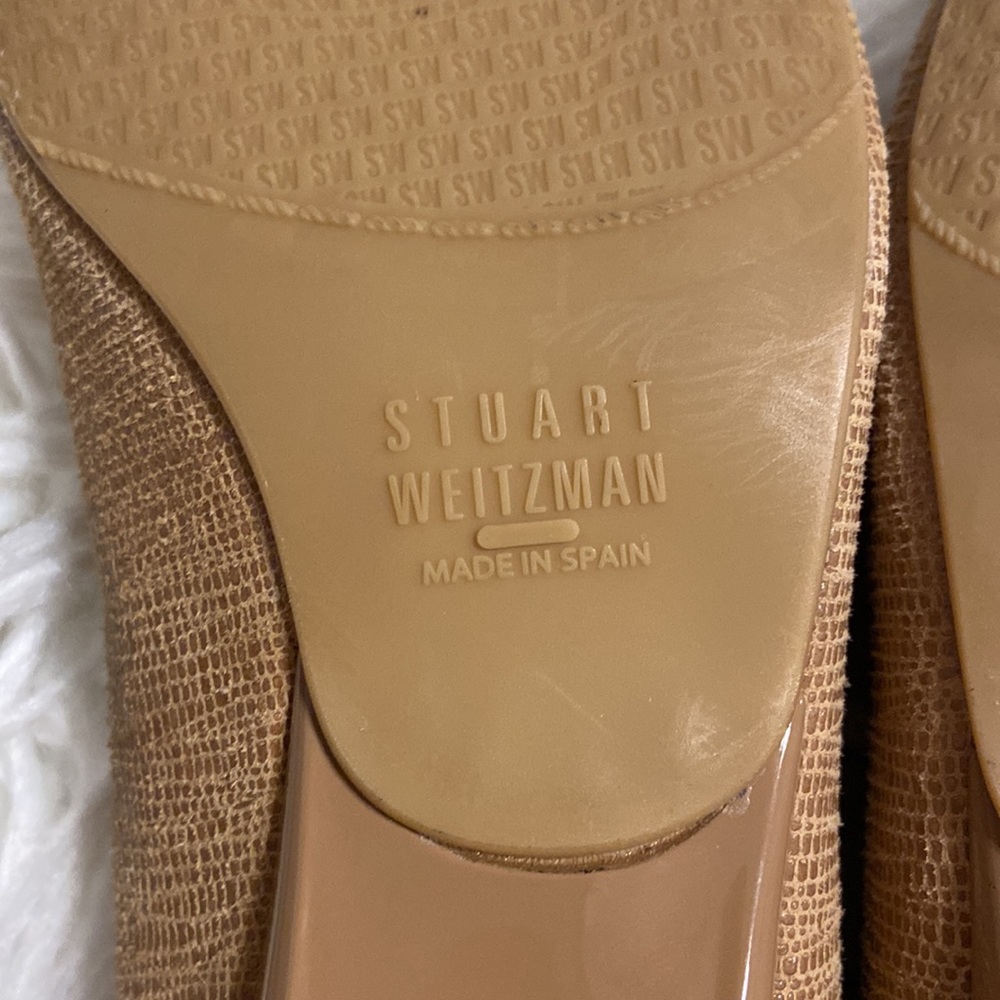Stuart Weitzman Open Toe Shoes Size 6.5 Bnwot Col… - image 6